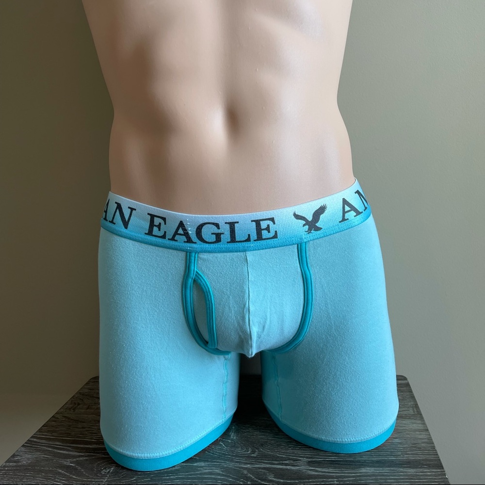 American Eagle Turquoise Boxer Briefs SZ XS